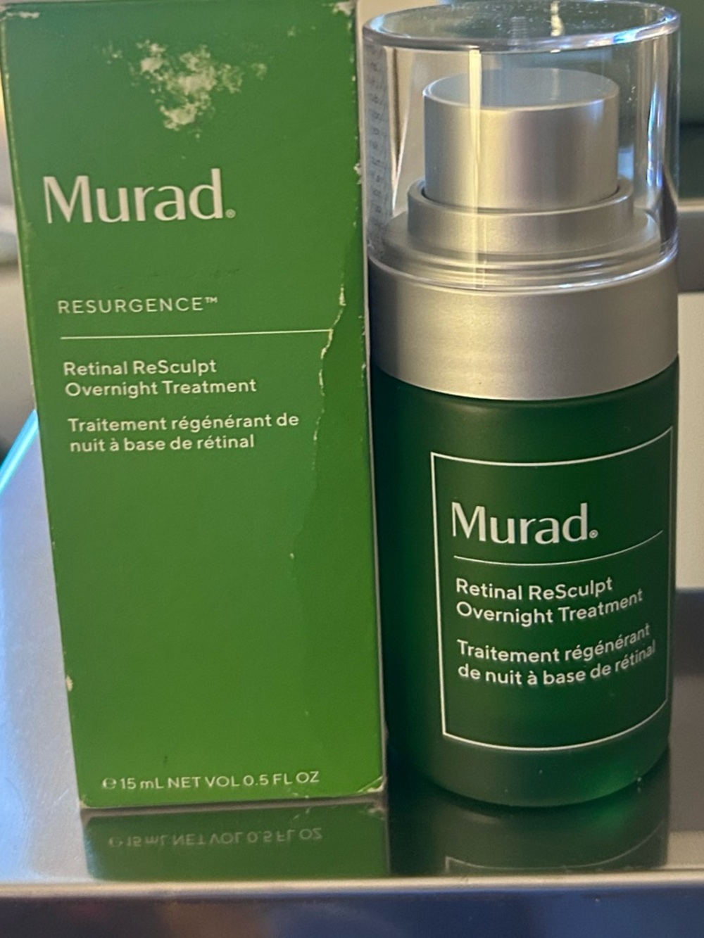 Murad Resurgence Retinal ReSculpt Overnight Treatment - .5 fl oz Green
